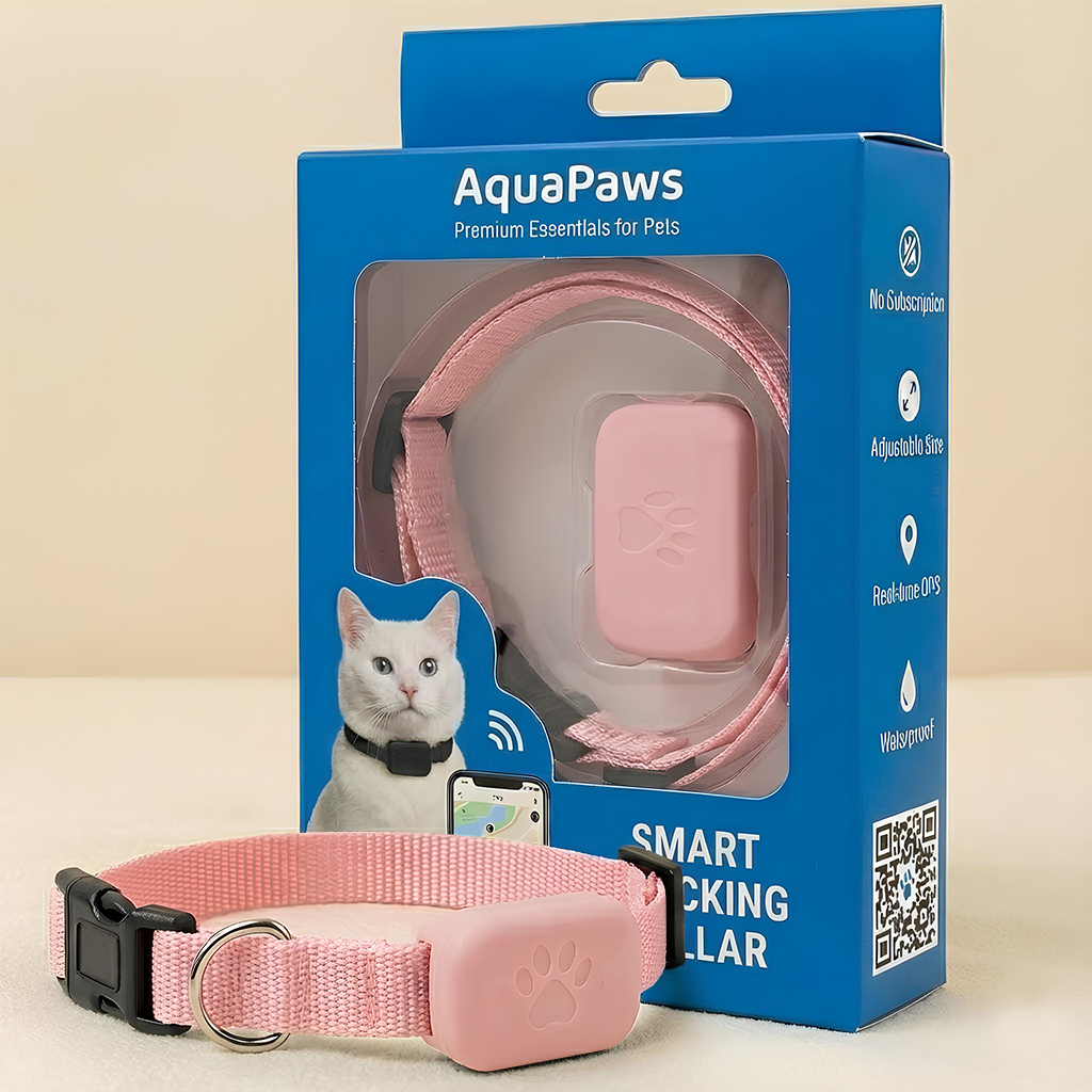 AquaPaws™ Smart Collar with Tracker