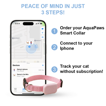 AquaPaws™ Smart Collar with Tracker